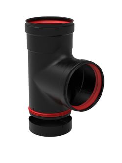 Te recoge hollín macho-hembra diámetro 80mm para estufas pellets y biomasa Fig