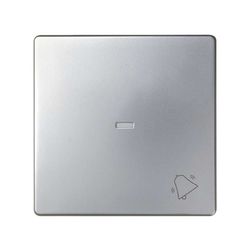 Individuele sleutel met vizier en gegraveerde bel voor aluminium mechanismen Simon 82