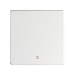 Individuele sleutel voor RF-zender met on-off gravure wit Simon 82