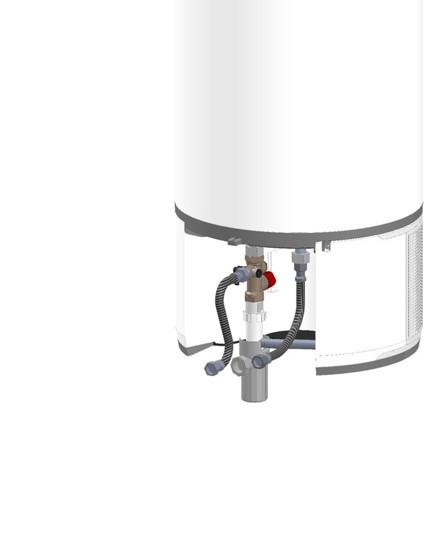 Ariston, Lydos R - Calentador de Agua Electrico Vertical, Termo 100L con  Regulación Externa y Titanio en el Depósito, 48x45x91.3 cm, Fabricado para  Instalación en España (Clase Energética C) : : Grandes