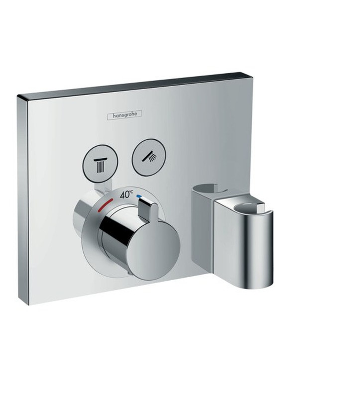maandelijks deze Samenstelling ShowerSelect thermostaat met 2 functies Hansgrohe — Rehabilitaweb