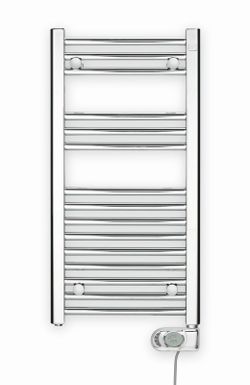 Toallero eléctrico baño cromo 1226x500 300W Cabel