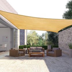 Markise Sonnensegel LISTA quadratisch 3,6 m Sand