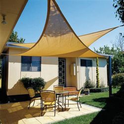 Toldo vela sombreador LISTA triangular 5m Blanco