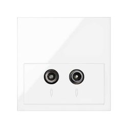 Modulare Signalbuchse R-TV und SAT Intermediate Simon 100