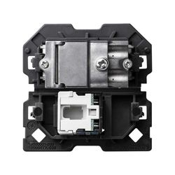 Toma de señal modular R-TV+SAT intermedia Simon 100