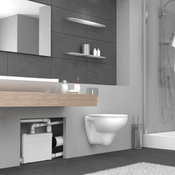 Sanitrit Sanipack WC Wandmontage und Aufhängung