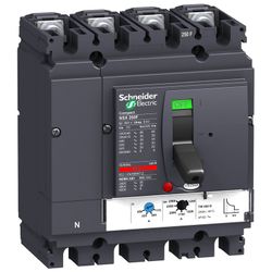 Unidad de control magnetotérmica NSX250F TM250D 4 polos 4R Schneider electric