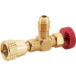 Válvula de cargas sin pérdida M-1/4" - H-5/16" para R-410 Hecapo
