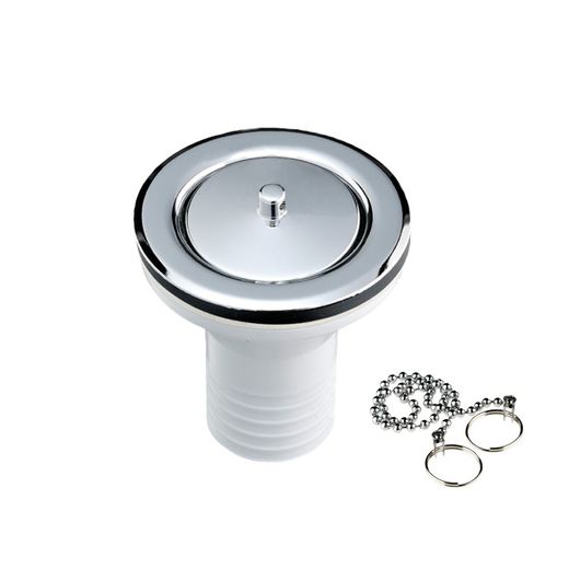 Duchaflex 38 mm spoelbak en wastafelkraan