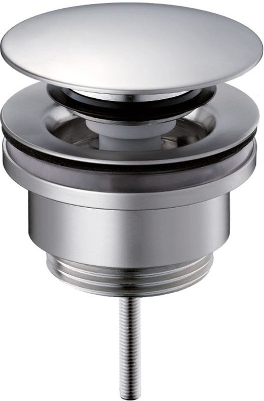 Vannes Click / Clack Chrome Satiné