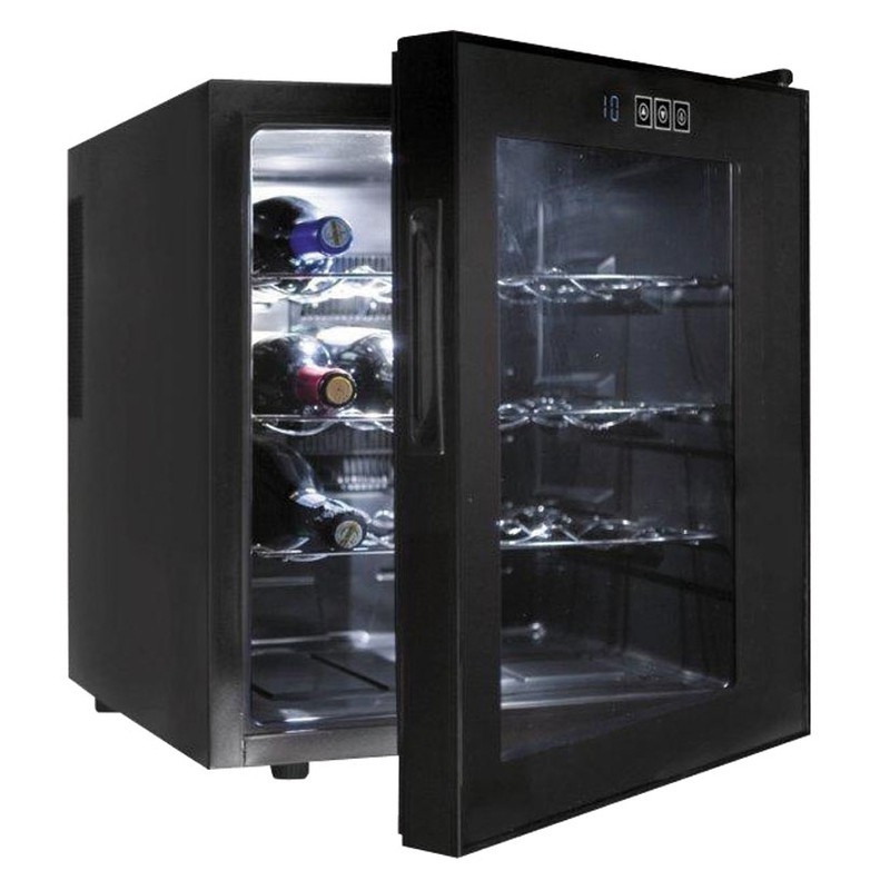 Refrigerador termoeléctrico Vinoteca botellero de Lacor de acero inox  capacidad 8 botellas